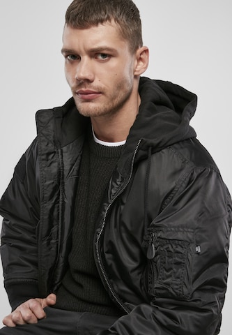 Brandit Winter jacket in Black