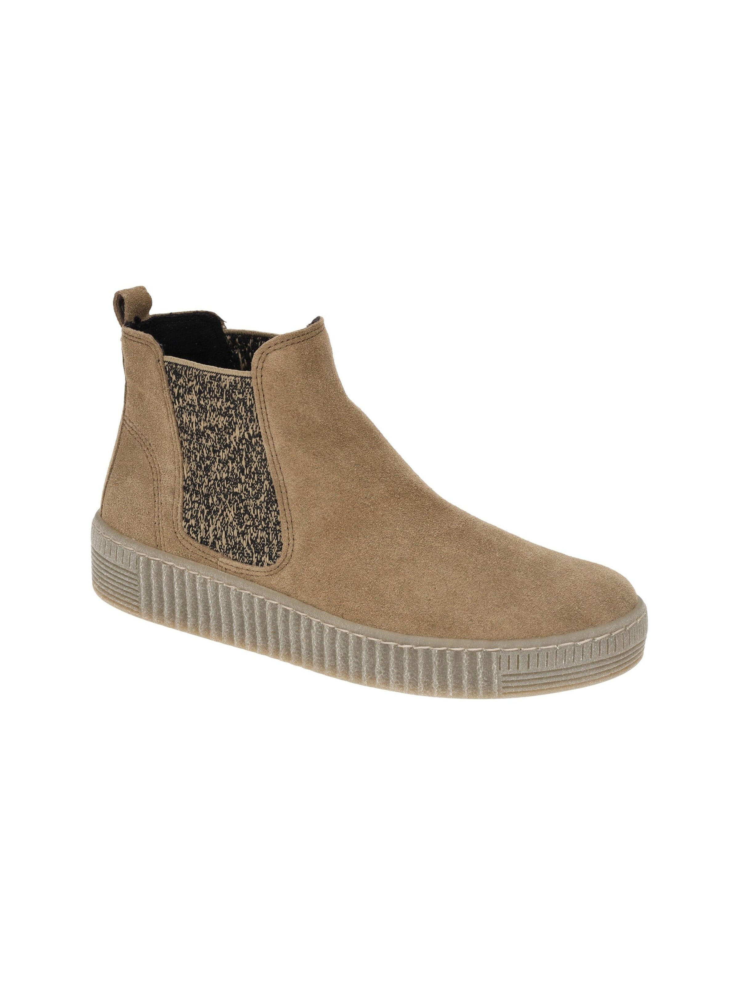 GABOR Boots 'Gabor Stiefelette Chelsea-Boots beige 73.731.11'‌‌ in Beige: Vorderseite