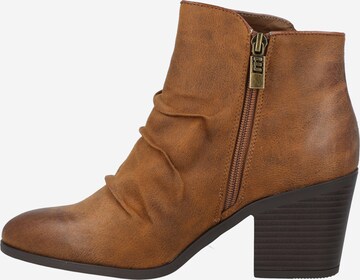 MTNG Ankle Boots 'NEW PALAS' in Braun