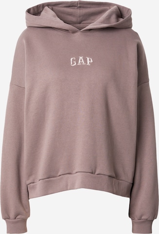 Sweat-shirt GAP en marron : devant