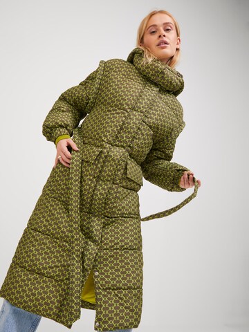JJXX Χειμερινό παλτό σε πράσινο: μπροστά