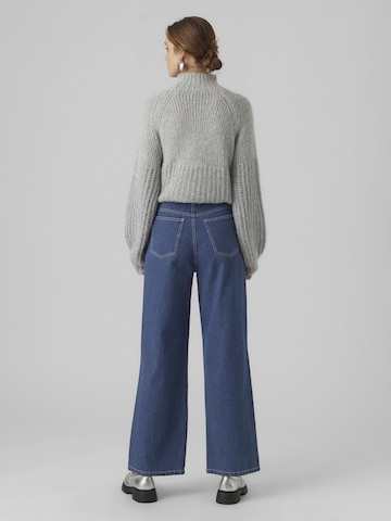 Wide Leg Jean 'KATHY EMMY' VERO MODA en bleu