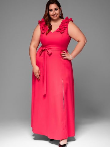 Ombre Abendkleid‌‌‌‌‌‌‌ in Rot
