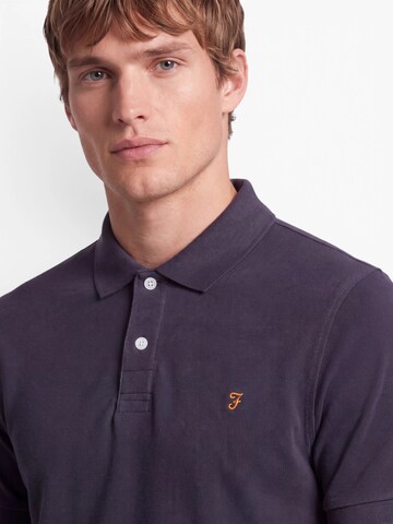 FARAH Poloshirt 'CUNNINGHAM' in Blau