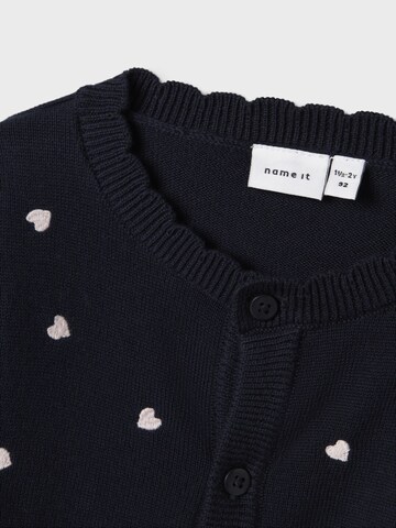 NAME IT Knit Cardigan in Blue