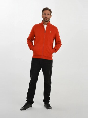 U.S. POLO ASSN. Sweatvest in Oranje