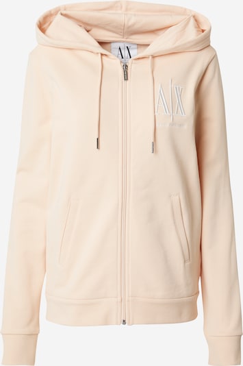 Hanorac '8NYM22' ARMANI EXCHANGE pe portocaliu pastel / alb, Vizualizare produs