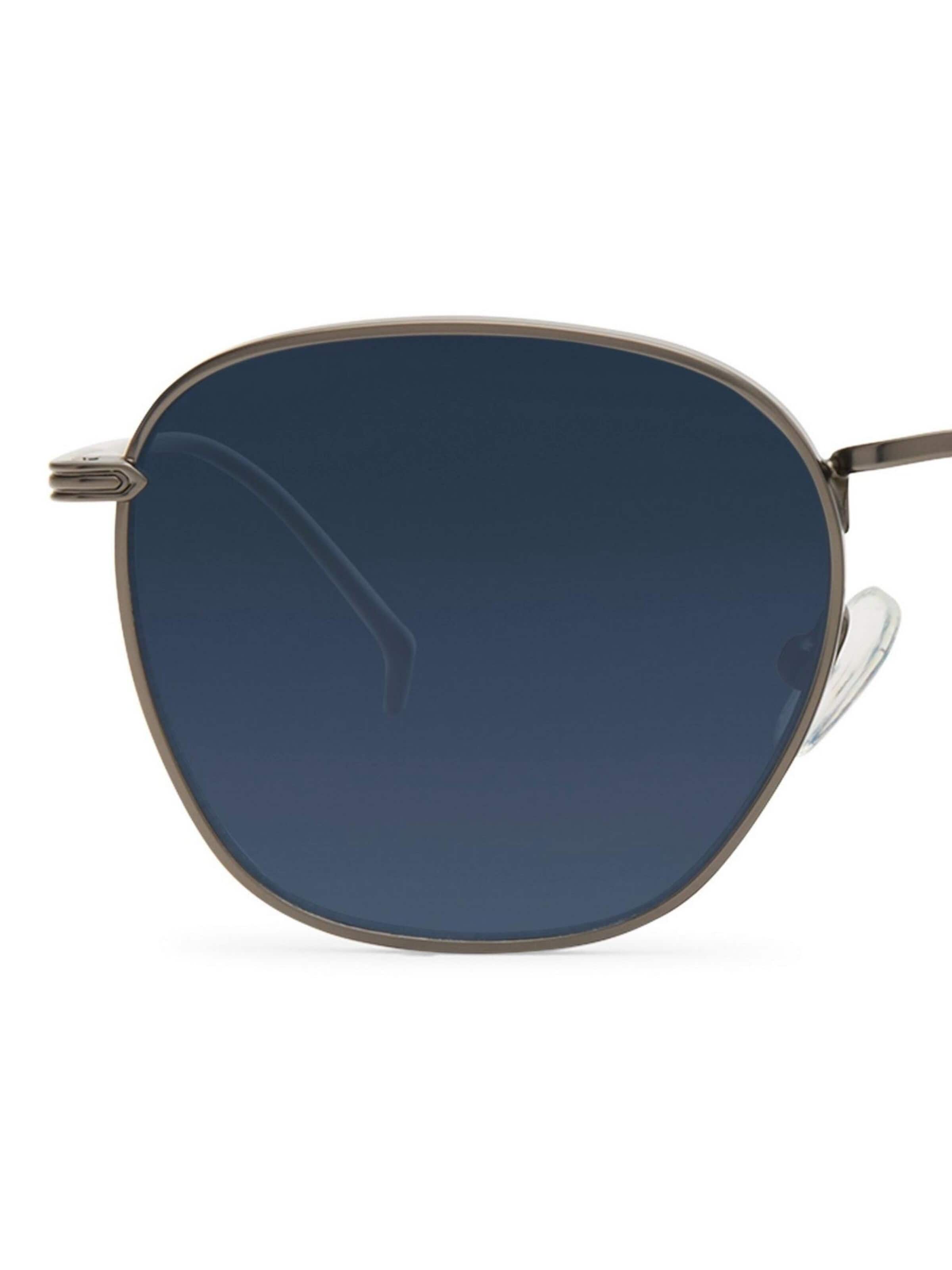 Lunettes de soleil 'Solo-Solis Modern Panto Sonnenbrille' Maxte en bleu