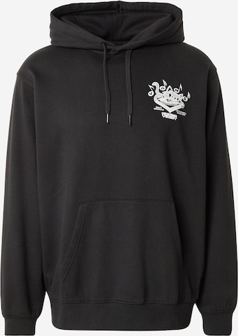 melns VANS Sportisks džemperis 'Scratched Records': no priekšpuses