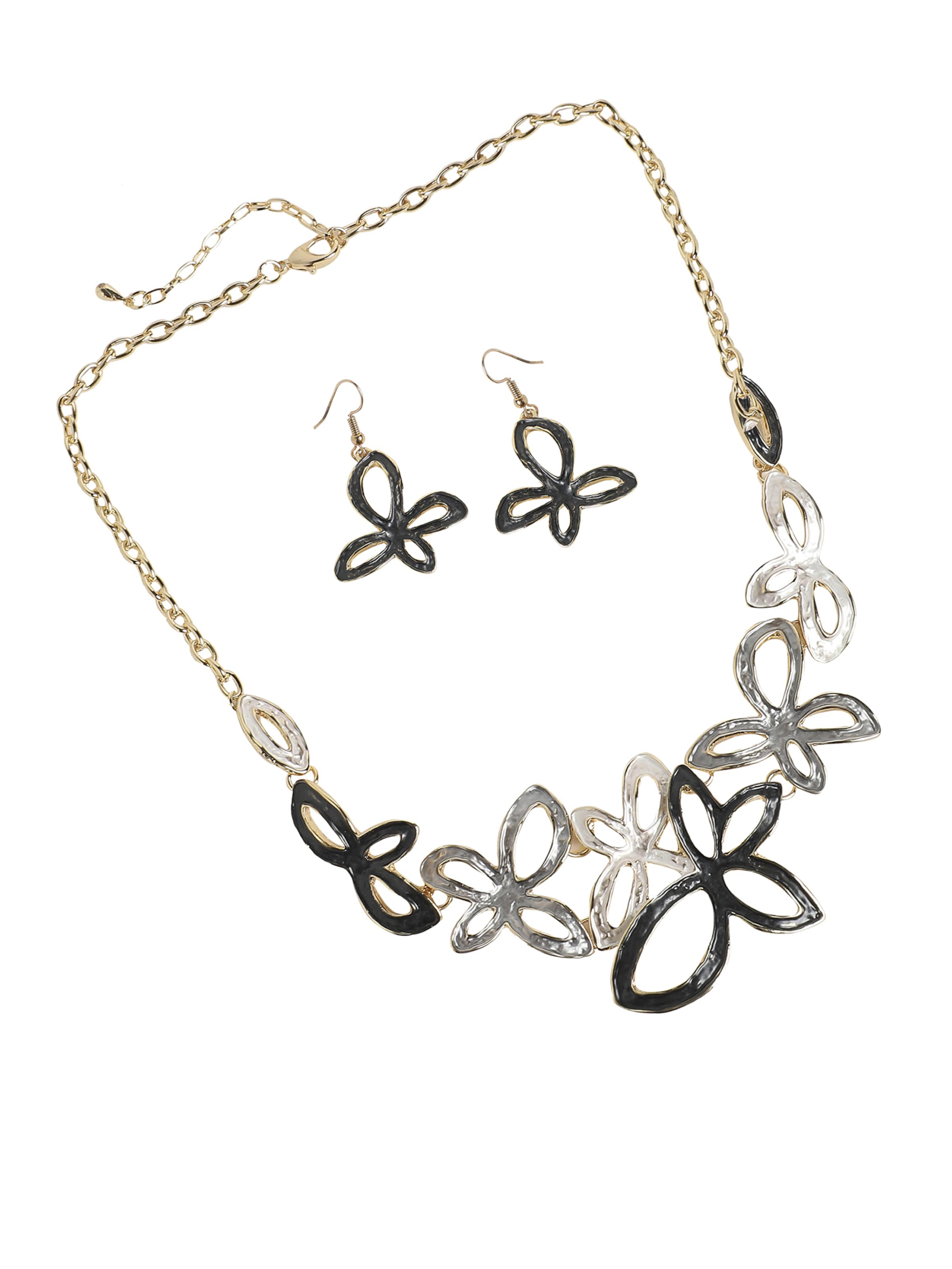 SOHI Ékszer szett ' Girija ' - arany: elől