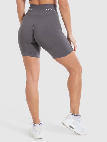 Smilodox Skinny Workout Pants 'Azura' in Grey