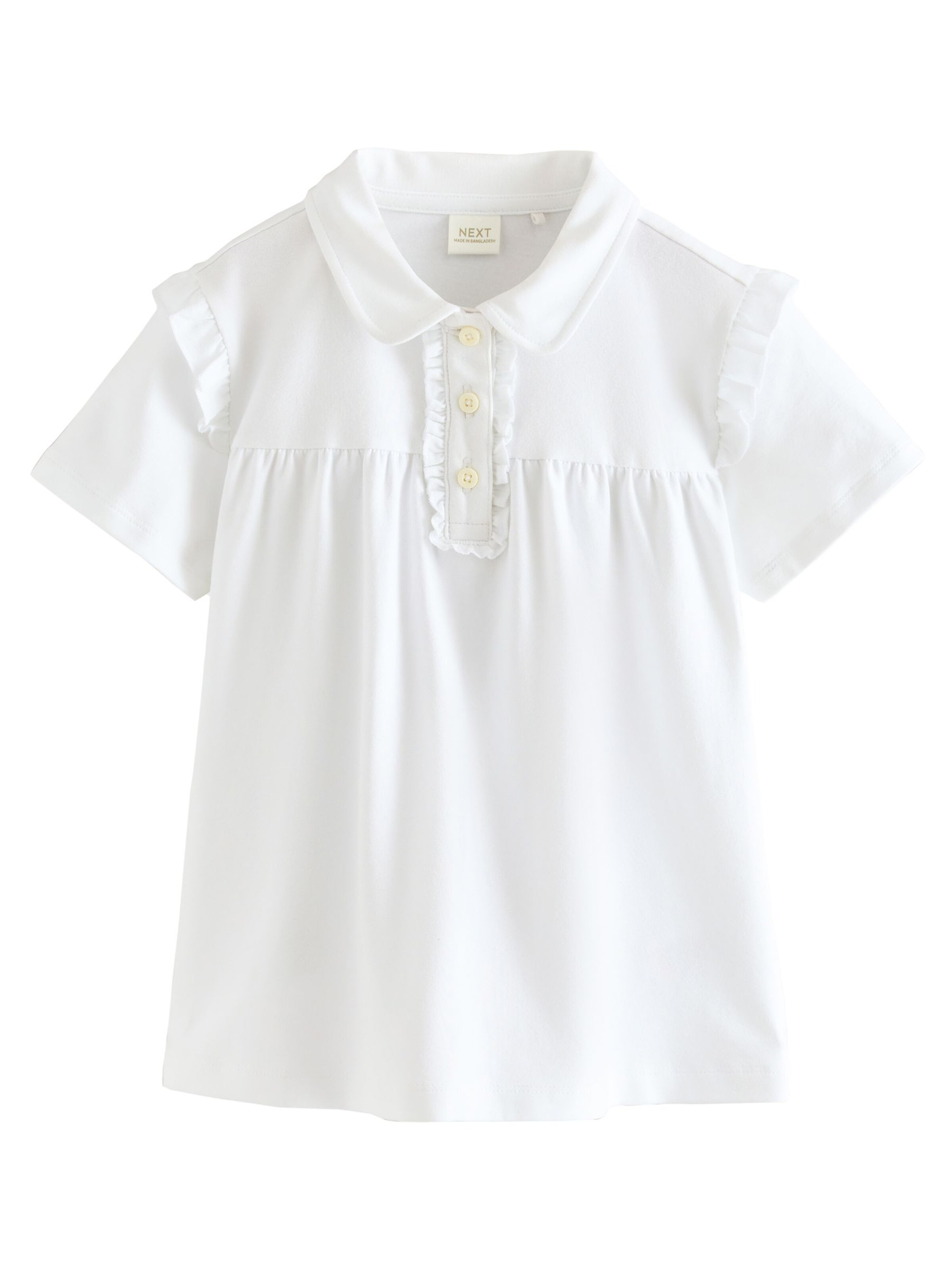 T-Shirt Next en blanc