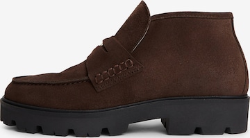 Bottines TOMMY HILFIGER en marron : devant