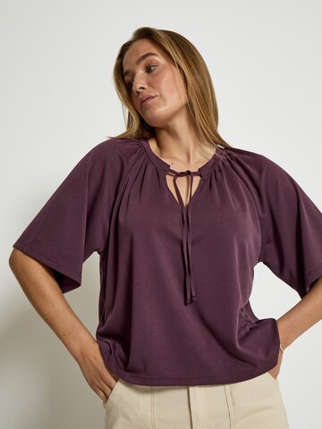 Camicia da donna 'Evalu' di minus in lilla