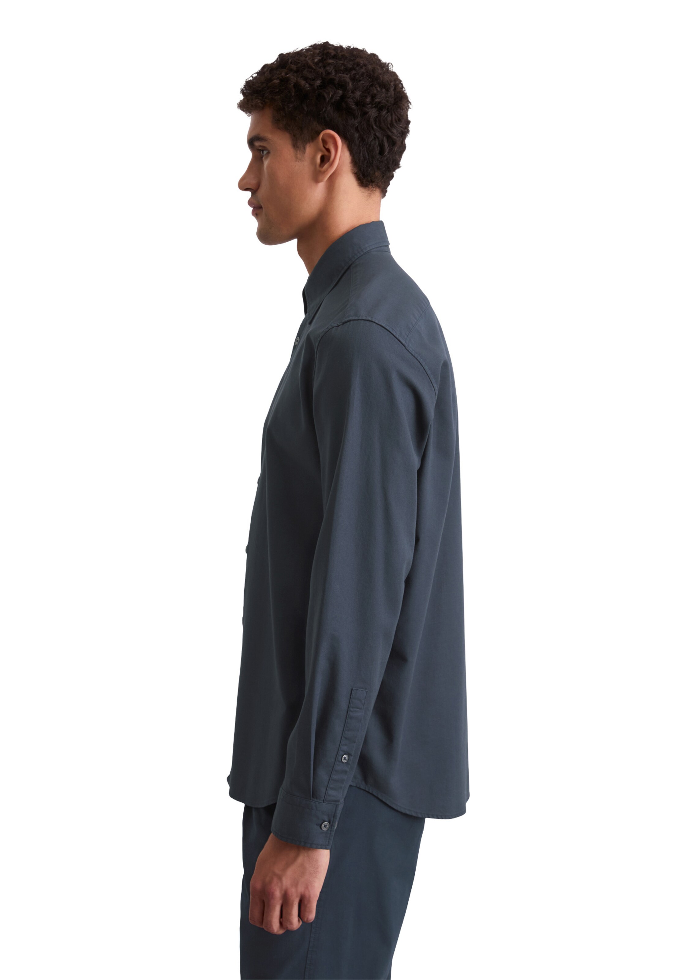 Marc O'Polo Slim fit Button Up Shirt in Blue