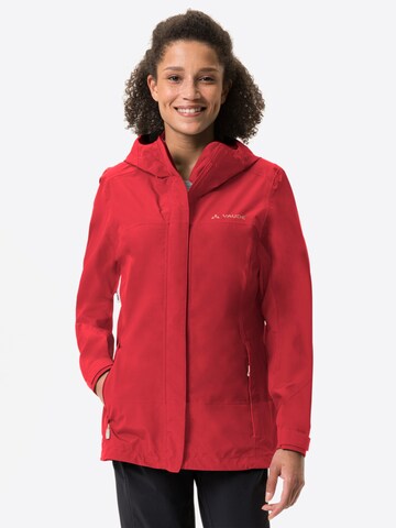 VAUDE Outdoorjacke 'Neyland' in Rot: predná strana