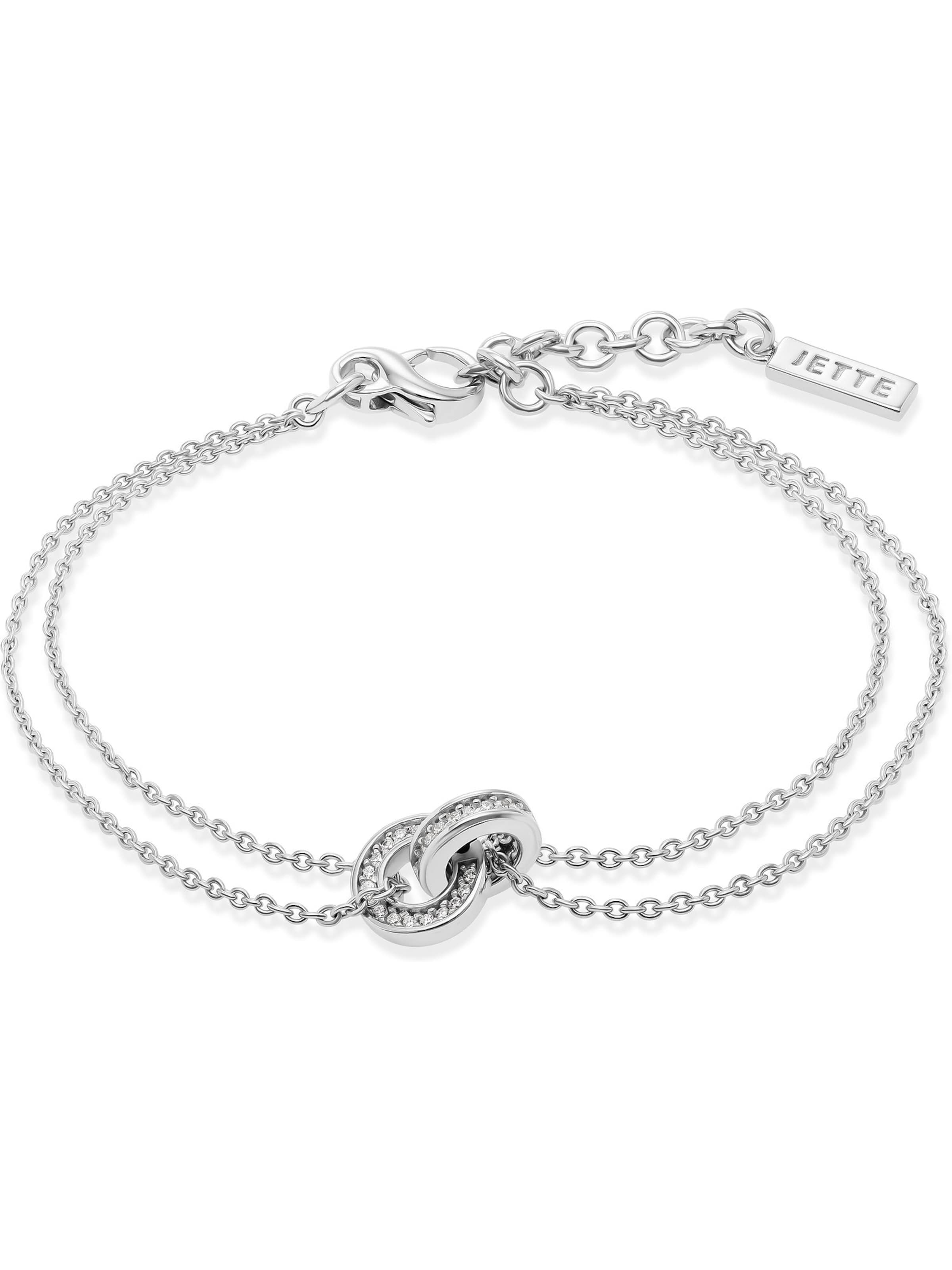 JETTE Bracelet in Silver: front