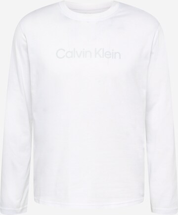 Calvin Klein Sport Performance Shirt in White: front