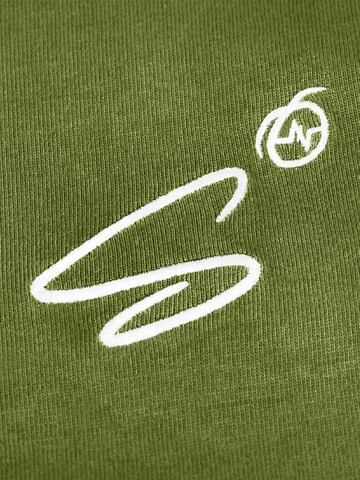 T-Shirt 'Look Up!' SPITZBUB en vert