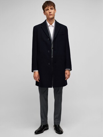 HECHTER PARIS Between-Seasons Coat in Blue