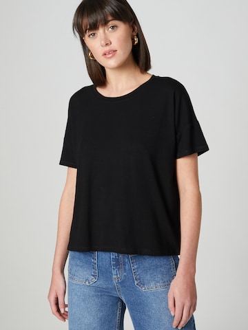 Guido Maria Kretschmer Women Shirt 'Vicky' in Zwart: voorkant