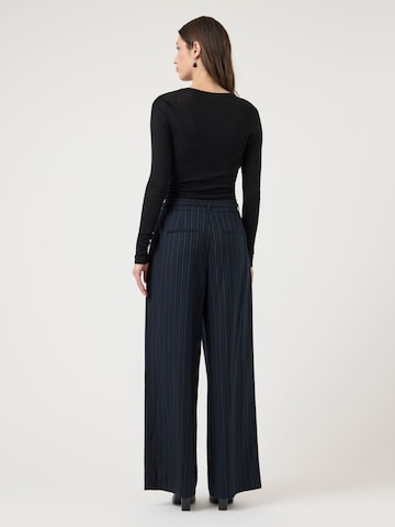 YAS - Pierna ancha Pantalón 'YASPimis' en azul