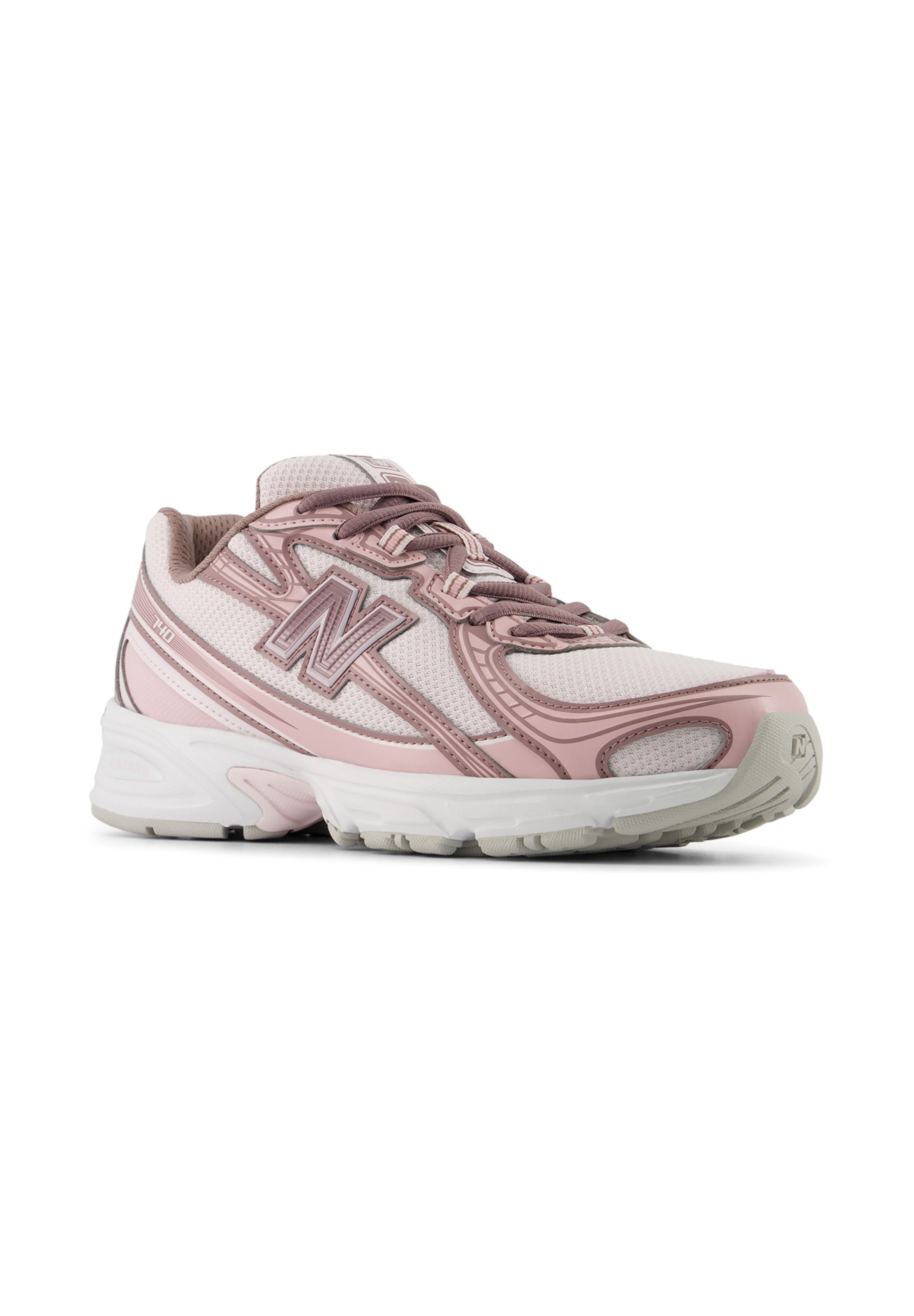 new balance Platform trainers '740' in 37 in Light grey / Rose / Powder, Item view