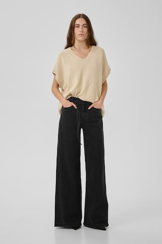 My Essential Wardrobe Wide leg Jeans 'Karo 144' in Grey