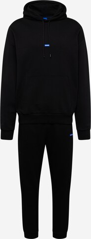 HUGO Jogging ruhák 'NalonsoNap' - fekete: elől