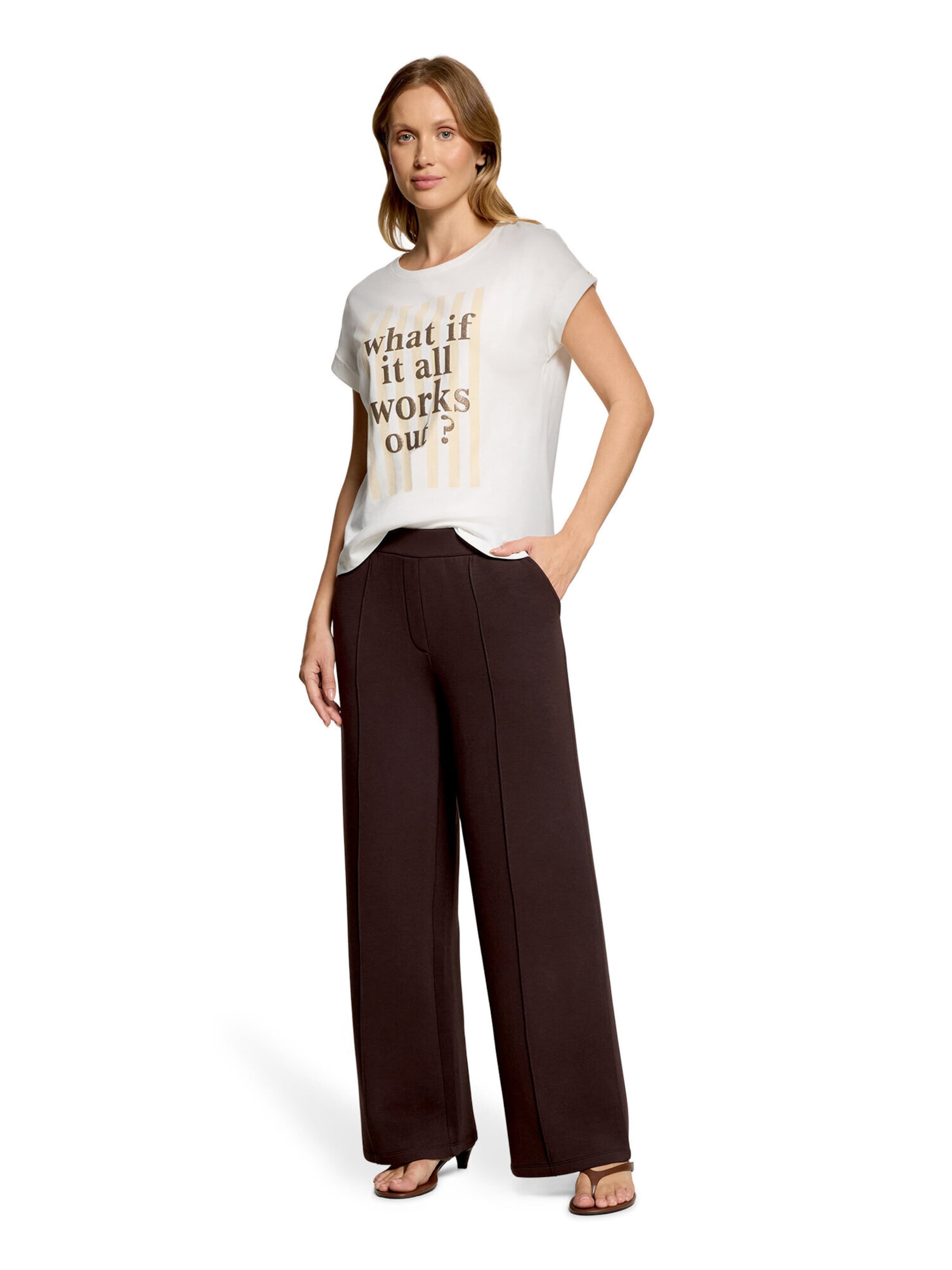 T-shirt Cartoon en blanc