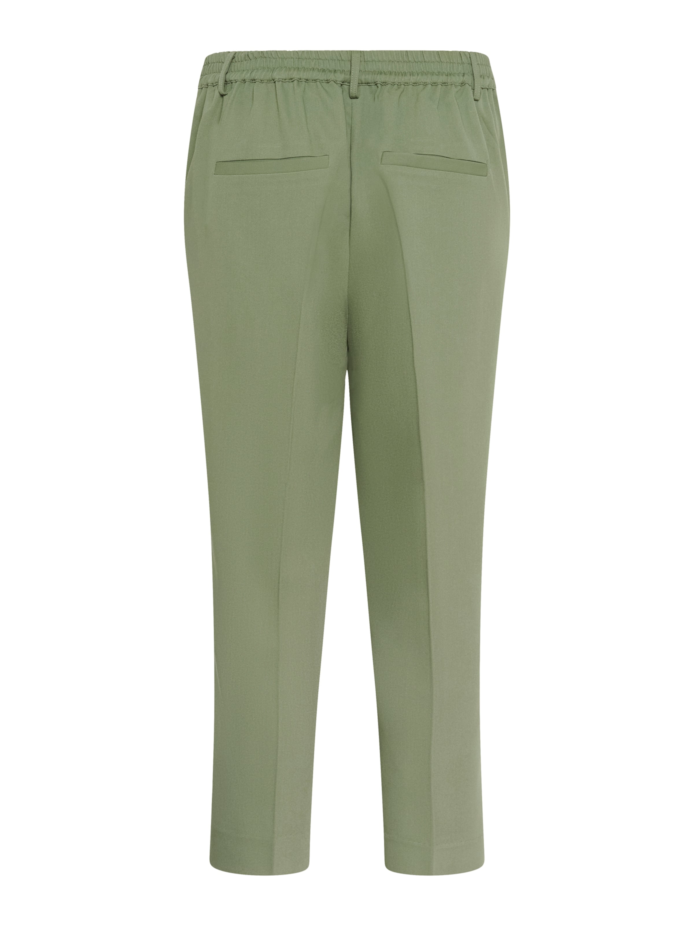 Kaffe regular Παντελόνι με τσάκιση 'KASakura' σε πράσινο