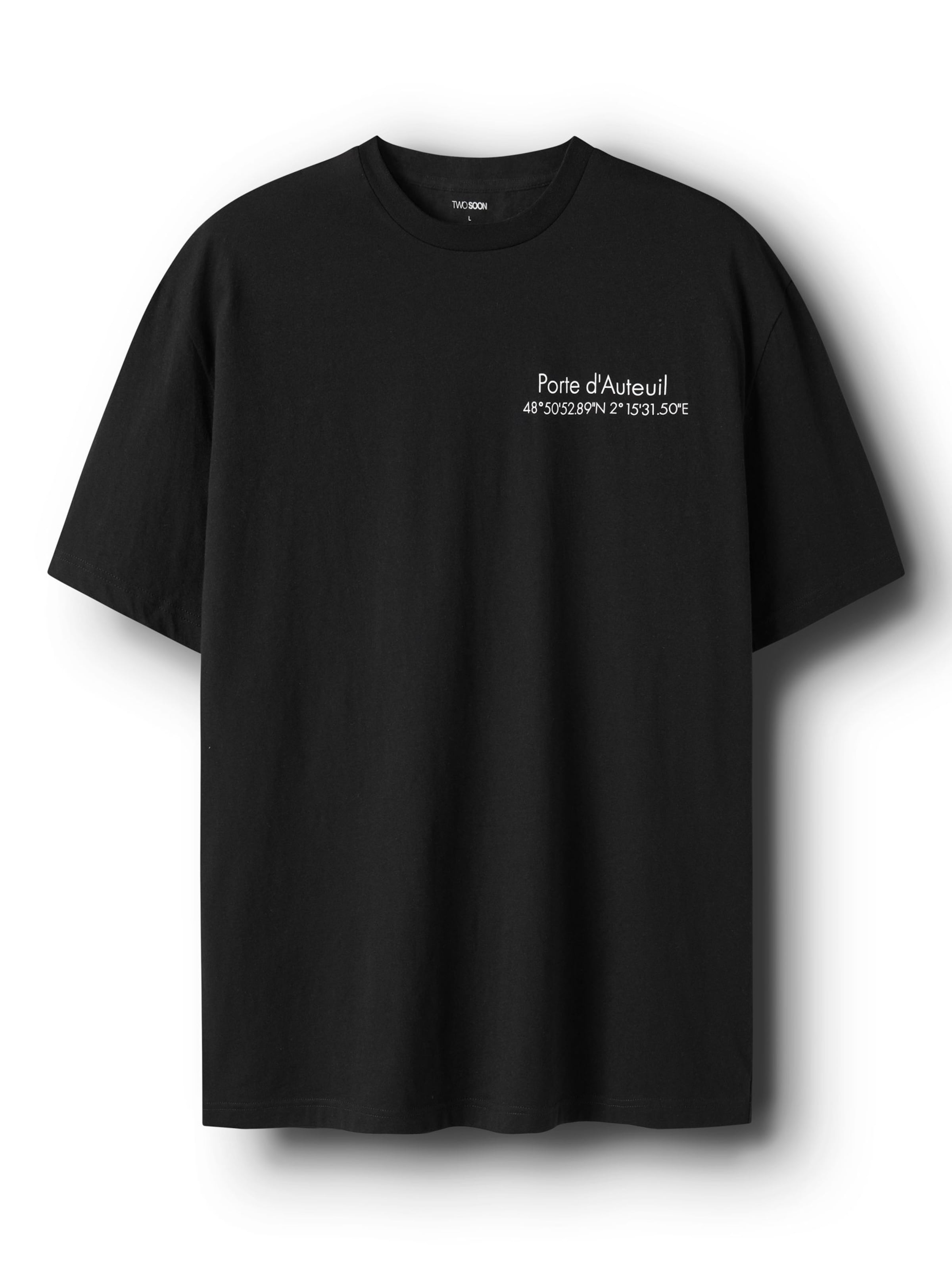 TWO SOON Shirt in Black