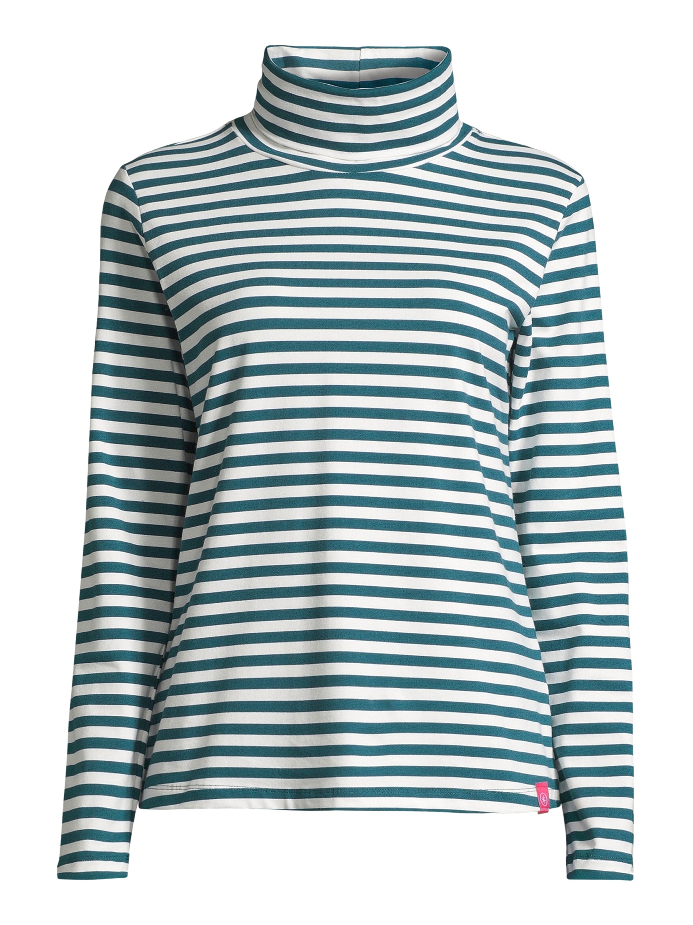 salzhaut Shirt 'NÖßEN' in Blau: Vorderseite