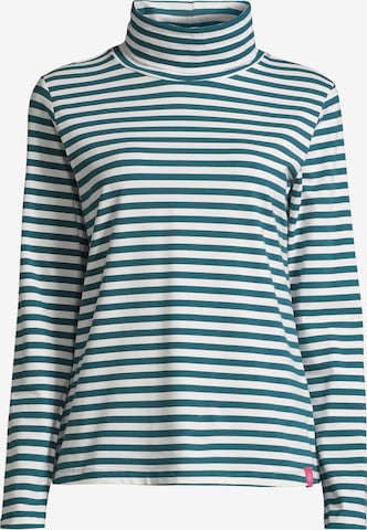 salzhaut Shirt 'NÖßEN' in Blau: Vorderseite