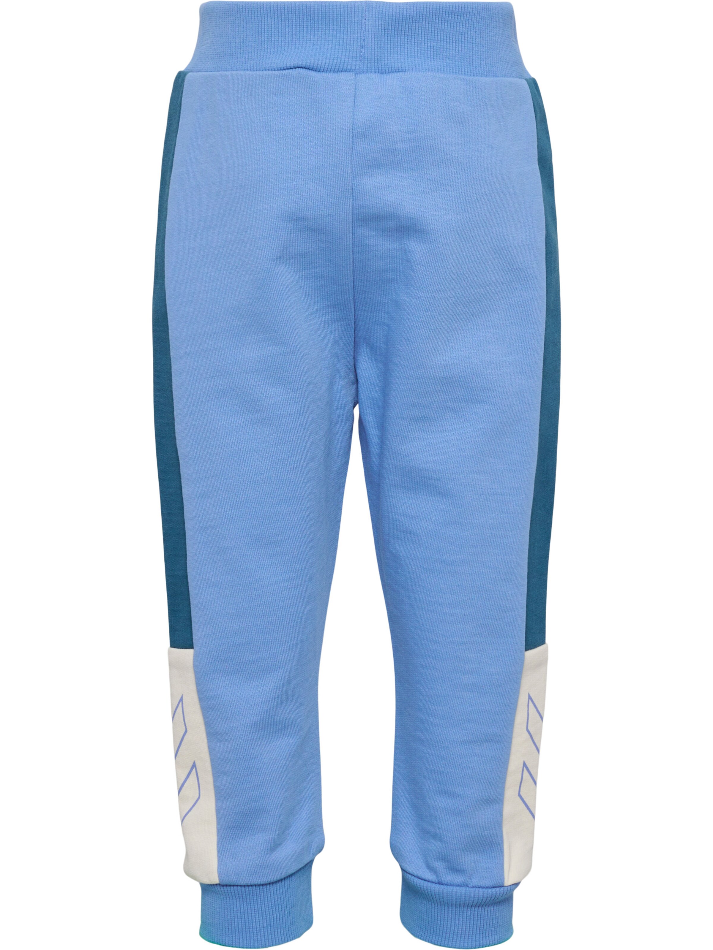 Hummel Tapered Sporthose in Blau