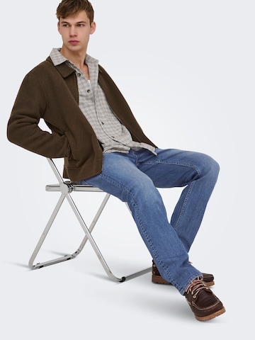 Only & Sons Regular Jeans 'ONSWolf' in Blauw