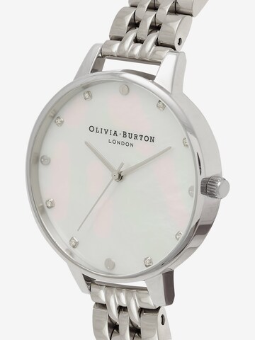 Olivia Burton Analog Watch in Silver