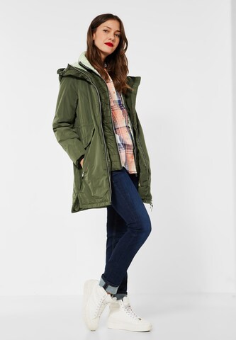 STREET ONE Winterparka in Groen