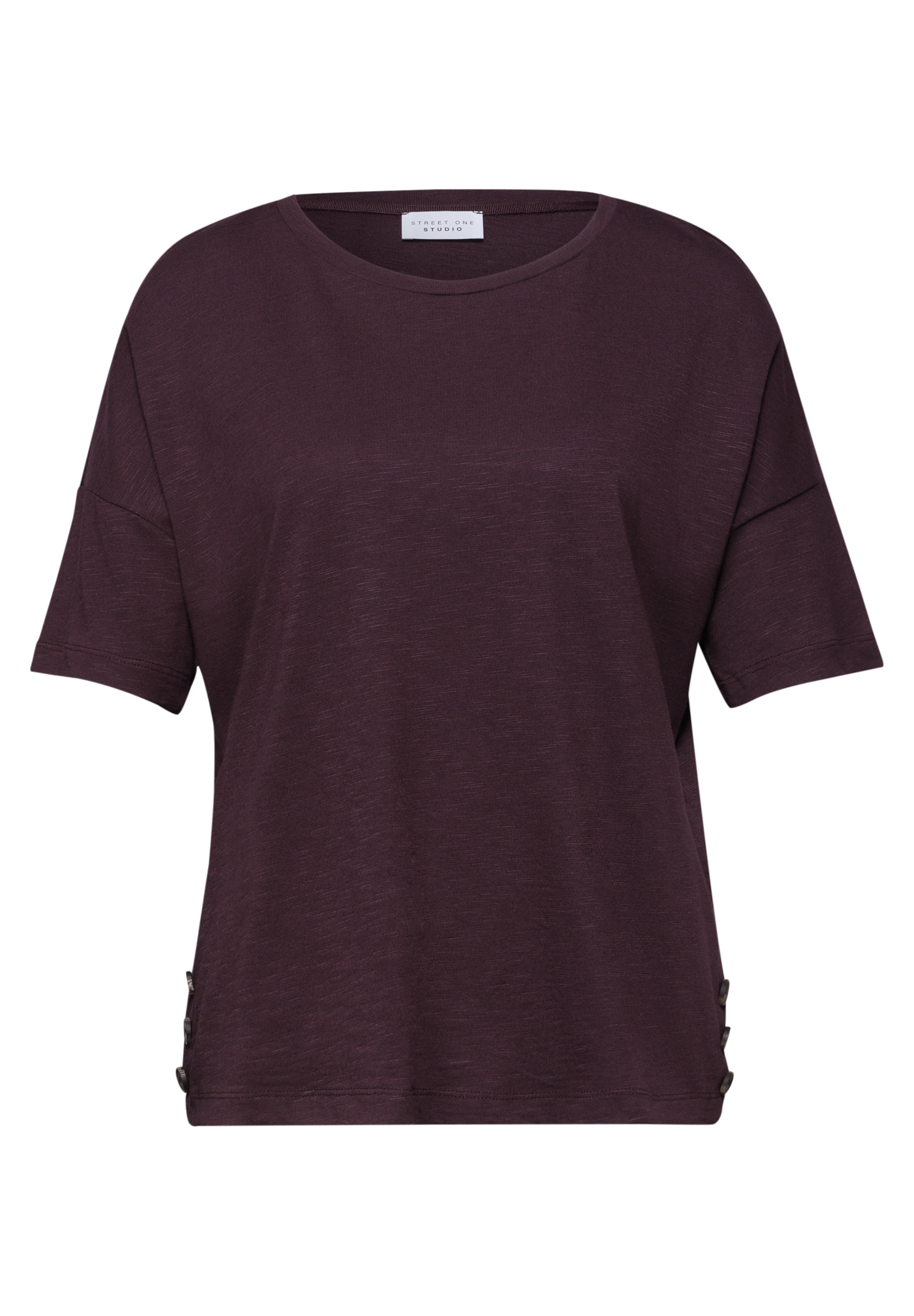 Street One Studio Shirt in Purple: front