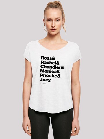 F4NT4STIC Shirt 'Friends First Names' in White: front