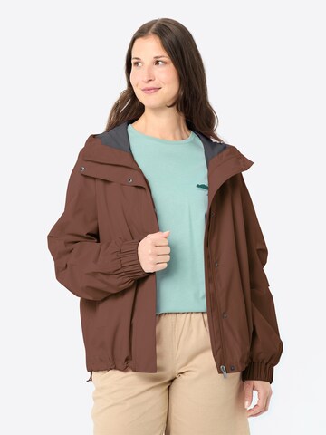 VAUDE Outdoor jacket 'Mineo' in Brown
