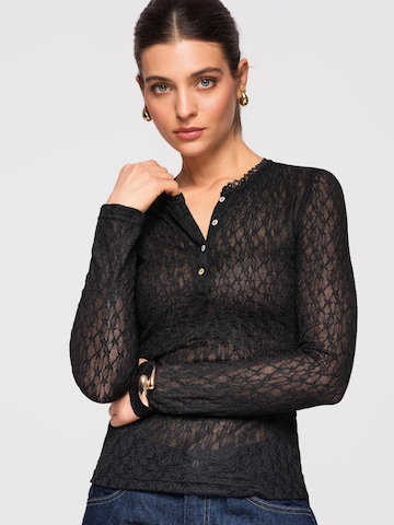 Camicia da donna di Ombre in nero
