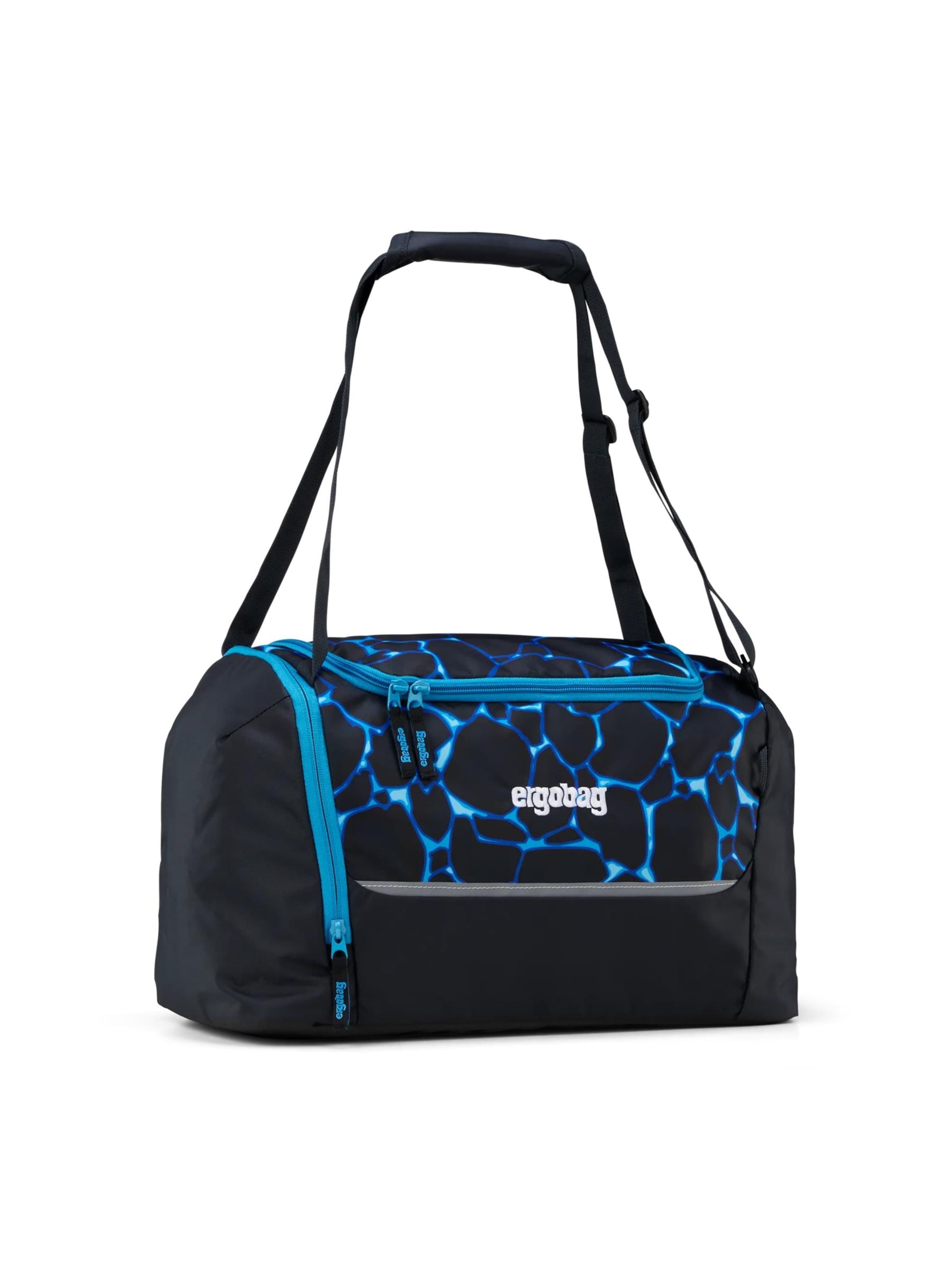 ergobag Athletic Gym Bag 'Sporttasche Sporttasche' in Blue: front
