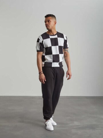 ABOUT YOU x Benny Cristo Shirt 'Bastian' in Zwart