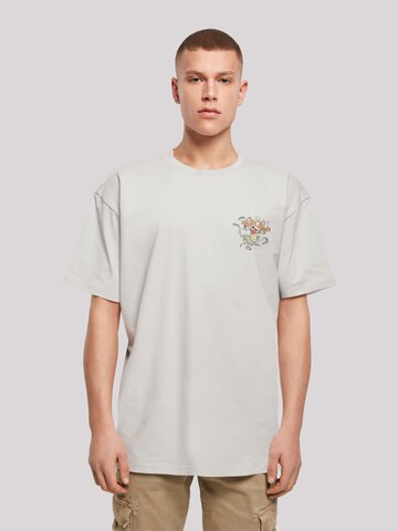 T-Shirt 'Tom And Jerry Pocket Mummy Jerry' F4NT4STIC en gris : devant