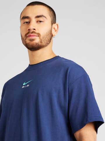 Nike Sportswear Tričko – modrá