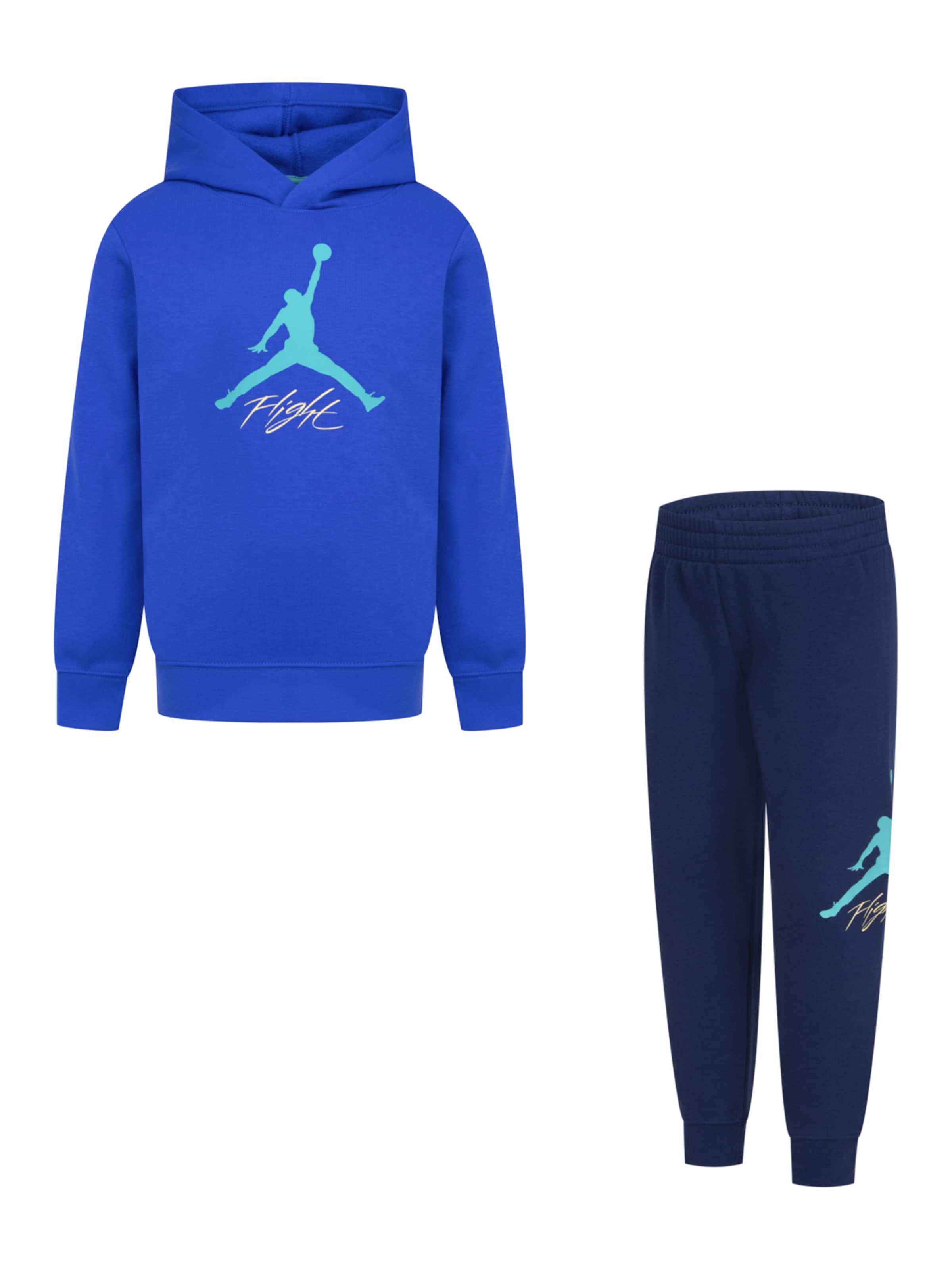 Jordan Φόρμα τρεξίματος σε μπλε: μπροστά