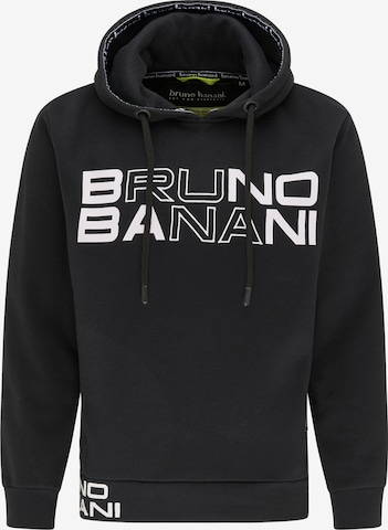 Sweat-shirt 'Brooks' BRUNO BANANI en noir : devant