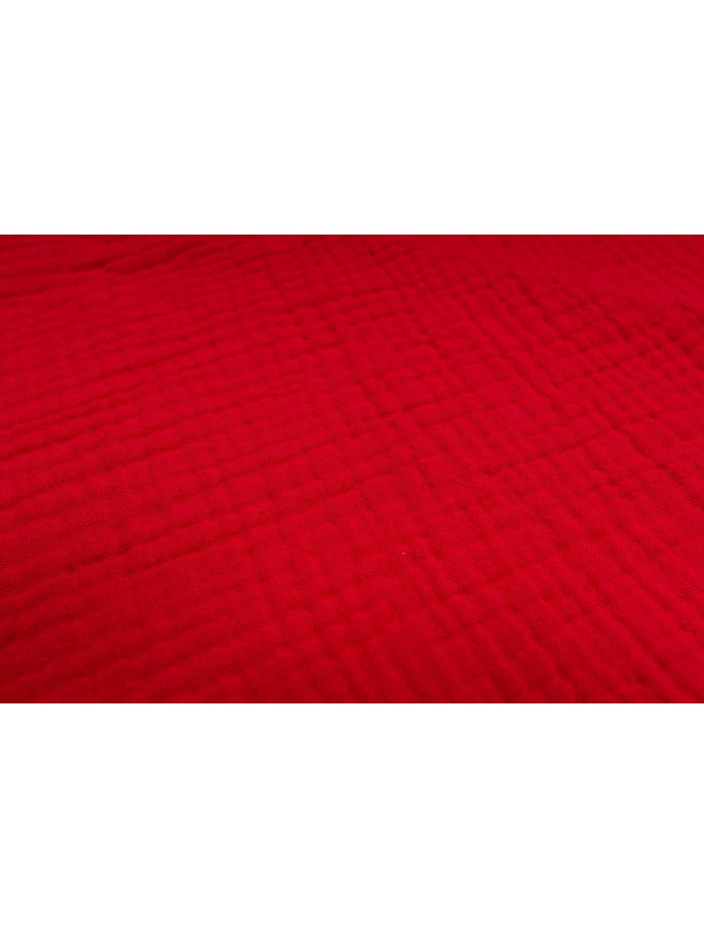 styleBREAKER Tuch 'Musselin Dreiecktuch Einfarbig'‌‌‌‌‌‌‌‌‌ in Rot