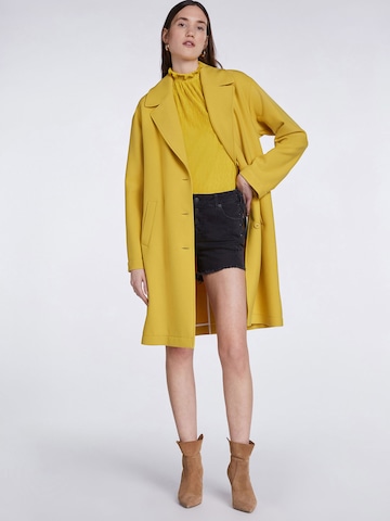 SET Ανοιξιάτικο και φθινοπωρινό παλτό σε κίτρινο